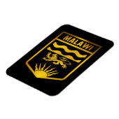 Malawi Emblem Magneet (Linkerzijde)
