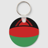 Malawi Fisheye Flag Sleutelhanger (Voorkant)