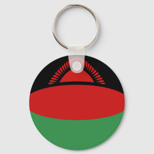 Malawi Fisheye Flag Sleutelhanger