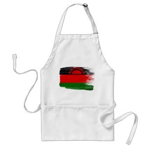 Malawi Flag Apron Standaard Schort