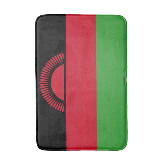 Malawi Flag Badmat (Voorkant Verticaal)