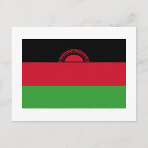 Malawi Flag Briefkaart