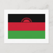 Malawi Flag Briefkaart (Voorkant)