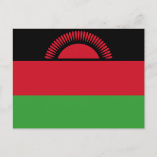 Malawi Flag Briefkaart
