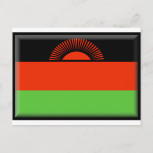 Malawi Flag Briefkaart