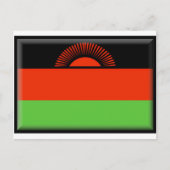 Malawi Flag Briefkaart (Voorkant)