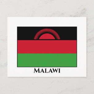 Malawi Flag Briefkaart