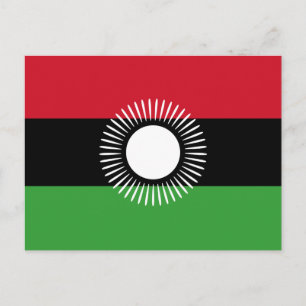 Malawi Flag Briefkaart
