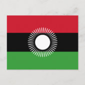 Malawi Flag Briefkaart (Voorkant)