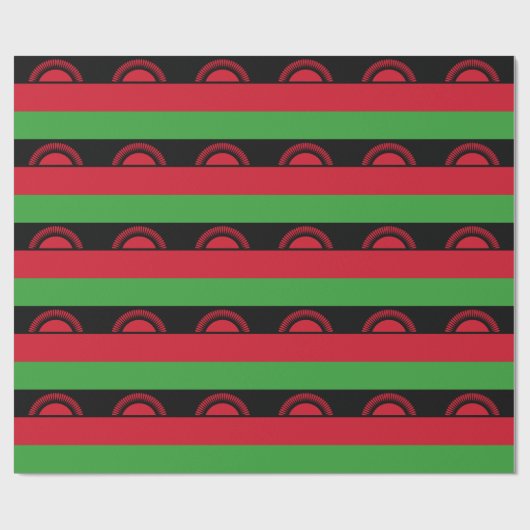 Malawi Flag Cadeaupapier (Vlak)