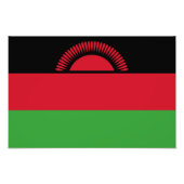 Malawi Flag Foto Afdruk (Voorkant)