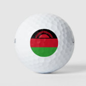 Malawi Flag Golfballen (Voorkant)