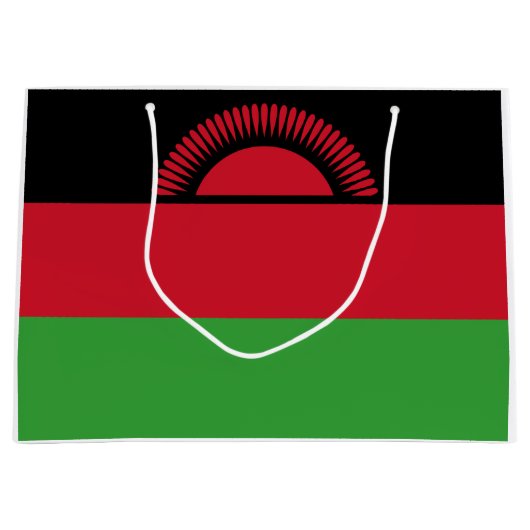 Malawi Flag Groot Cadeauzakje (Voorkant)