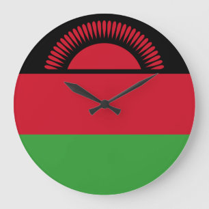 Malawi Flag Grote Klok