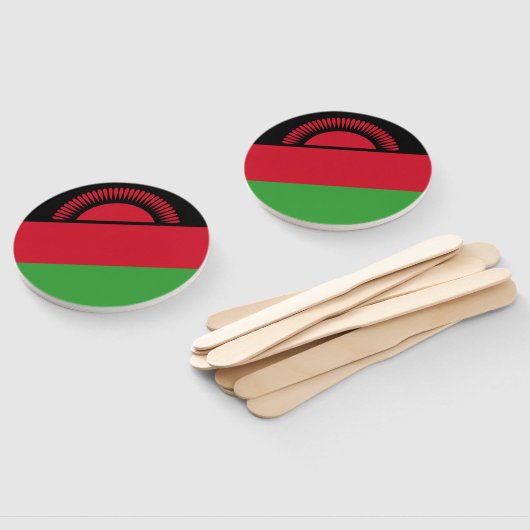 Malawi Flag Handwaaier (Niet-gemonteerd)