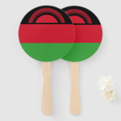 Malawi Flag Handwaaier (Voorkant en achterkant)