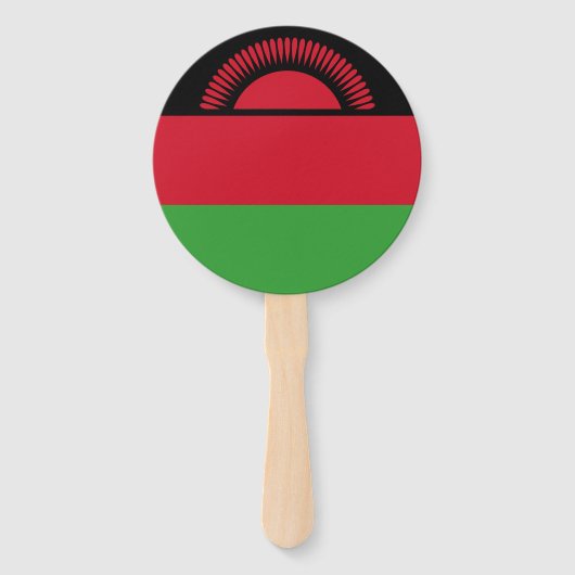 Malawi Flag Handwaaier (Voorkant)