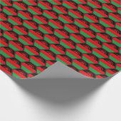 Malawi Flag Honeycomb Wrapping Paper Cadeaupapier (Hoek)