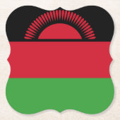 Malawi Flag Kartonnen Onderzetters (Voorkant)