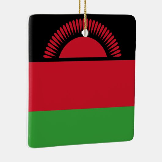 Malawi Flag Keramisch Ornament (Rechts)