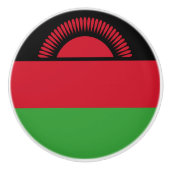 Malawi Flag Keramische Knop (Voorkant)