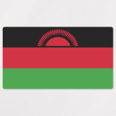 Malawi Flag Labels (Design 1)
