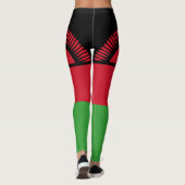 Malawi Flag Leggings (Achterkant)
