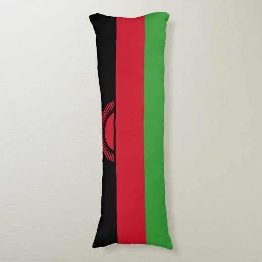 Malawi Flag Lichaamskussen (Voorkant Verticaal)