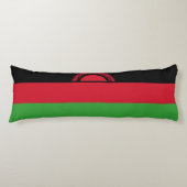 Malawi Flag Lichaamskussen (Voorkant)