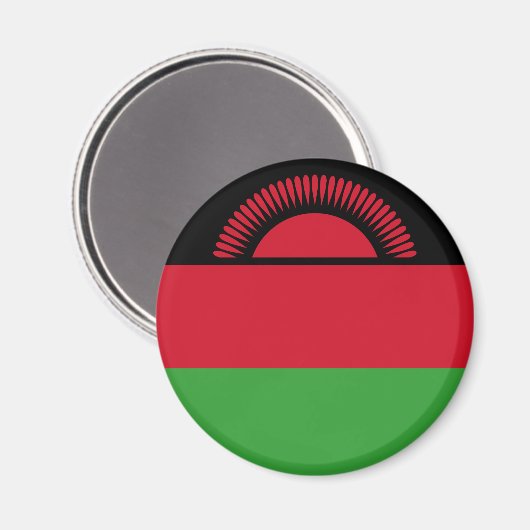 Malawi Flag Magneet (Voorkant / Achterkant)
