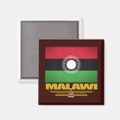 Malawi Flag Magneet (Voorkant / Achterkant)