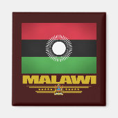 Malawi Flag Magneet (Voorkant)