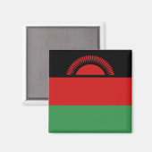 Malawi Flag Magnet (Voorkant / Achterkant)
