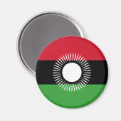 Malawi Flag Magnet (Voorkant / Achterkant)