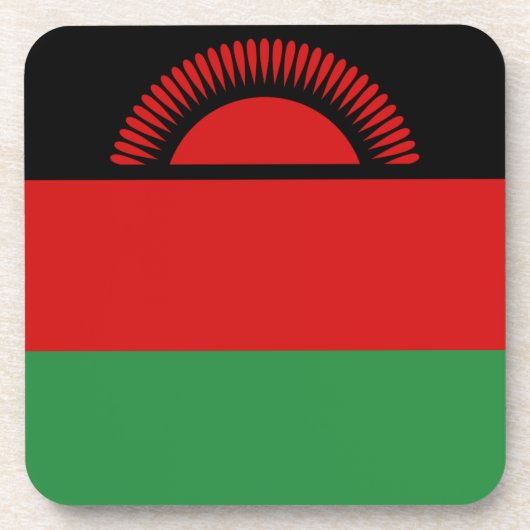 Malawi Flag Onderzetter (Voorkant)