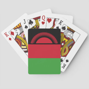 Malawi Flag Pokerkaarten