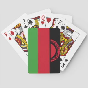 Malawi Flag Pokerkaarten