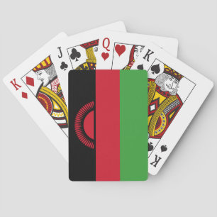 Malawi Flag Pokerkaarten