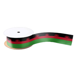 Malawi Flag Satijnen Lint