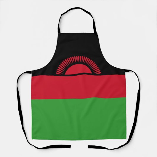 Malawi Flag Schort (Voorkant)