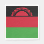 Malawi Flag Servet (Voorkant)