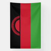 Malawi Flag Spandoek (Verticaal)