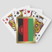 Malawi Flag Spellcard Speelkaarten (Achterkant)