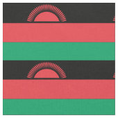 Malawi Flag Stof (Close Up)