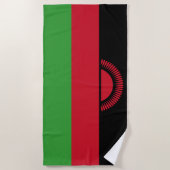 Malawi Flag Strandlaken (Voorkant)