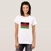 Malawi Flag T-shirt (Voorkant volledig)