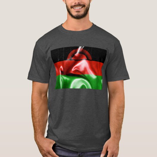 Malawi Flag T-shirt (Voorkant)