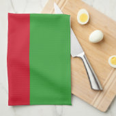 Malawi Flag Theedoek (Quarter Fold)