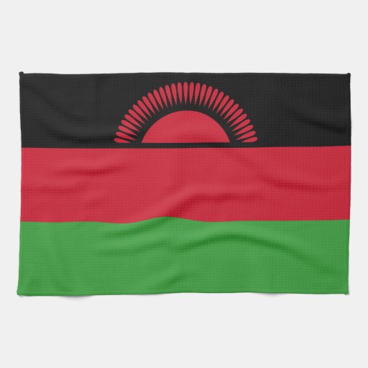 Malawi Flag Theedoek (Horizontaal)