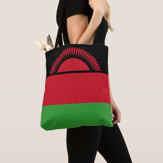 Malawi Flag Tote Bag (Dichtbij)